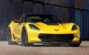Chevrolet Corvette Grand Sport Convertible on Vossen Wheels (HF-2) 2019 года